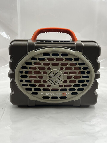 TURTLEBOX ORIGINAL GEN 3 DURABLE WATERPROOF PORTABLE BLUETOOTH SPEAKER IN BROWN