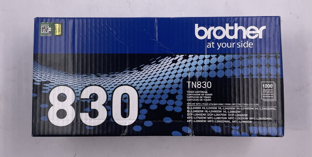 BROTHER TN830 MONO LASER STANDARD YIELD TONER CARTRIDGE BLACK