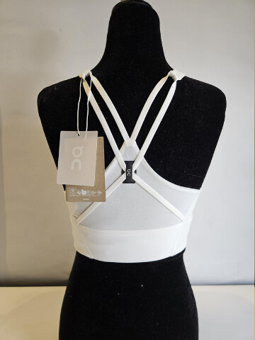 ON RUNNING 1WE10430864 ACTIVE BRA LONGLINE UNDYED-WHITE S D-DD