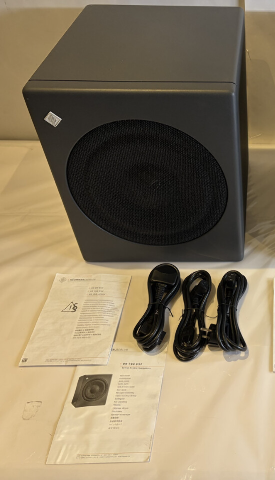 NEUMANN.BERLIN ACTIVE STUDIO SUBWOOFER KH 750 DSP DRIVER SIZE 10" AMP 256W