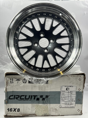 CIRCUIT PERFORMANCE CP21 16X8 GLOSS GUN METAL WHEEL