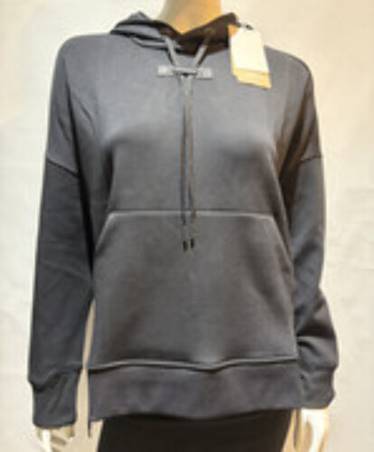 ON CLOUD RUNNING WOMEN'S FOCUS TECH HOODIE IN BLACK 1WE11790553 SIZE SMALL S