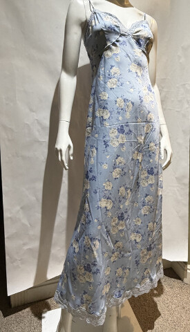 LOVE SHACK FANCY MANUELA DRESS IN WHISPER BLUE D2171-3306 SIZE XS