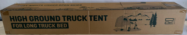 REACTIVE OUTDOOR B014 HIGH GROUND TRUCK TENT FOR LONG TRUCK BED
