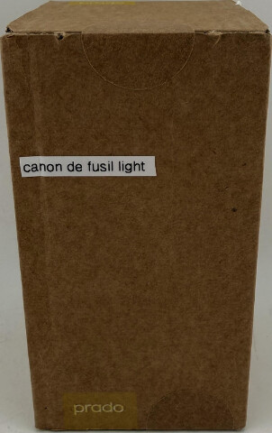 PRADO ACROBAT MINI LONG CANON DE FUSIL LIGHT CYLINDER LIGHT FIXTURE HOUSING