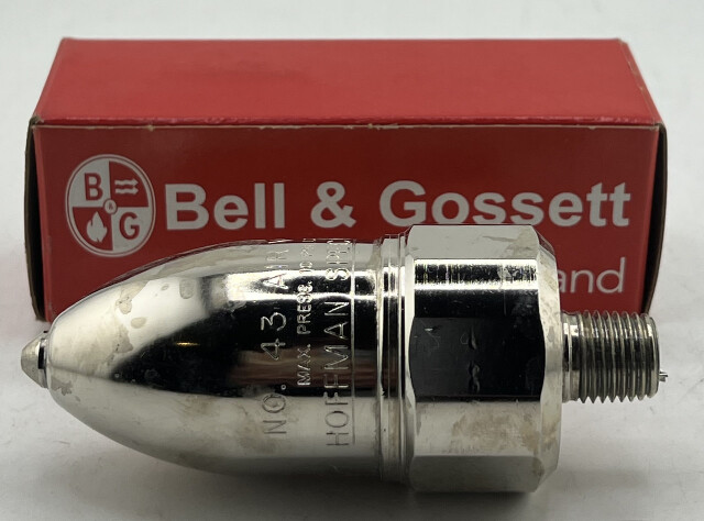 BELL & GOSSETT 43 AIR VALVE CONVETOR HOFFMAN MODEL 1/4IN 1/4" 401458
