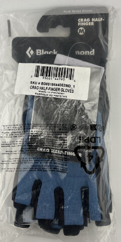 BLACK DIAMOND BD8018644002MD_1 CRAG HALF-FINGER CLIMBING GLOVES ASTRAL BLUE MD