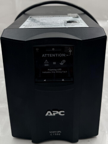 APC SMC1500 SMART-UPS C 1500 1500VA 900W 8 OUTLET BATTERY BACKUP UPS TOWER