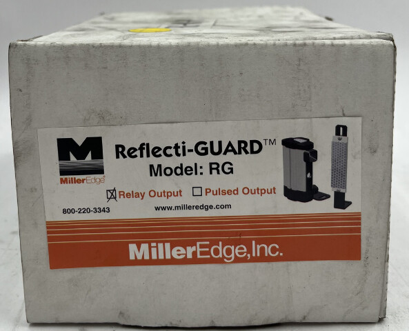 MILLER EDGE RG-K-R REFLECTI-GUARD MONITORED RETRO-REFLECTIVE PHOTO EYE