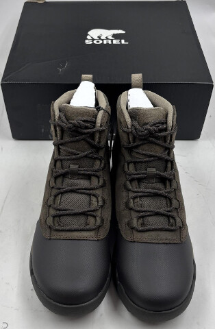 SOREL BUXTON LITE LACE PLUS WP 2084871245 NM5166-245 WATERPROOF MEN BOOTS SIZE 8