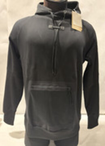 ON CLOUD RUNNING MEN'S FOCUS TECH HOODIE IN BLACK 1WE11790553 SIZE XLARGE XL
