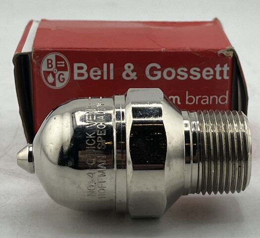 BELL & GOSSET 4 THERMOSTATIC MAIN VENT STEAM HOFFMAN MODEL 1/2 X 3/4IN 401416