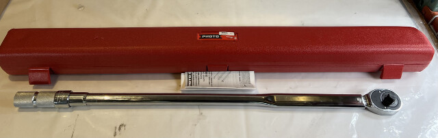 PROTO MICROMETER TORQUE WRENCH 3/4" DRIVE FOOT POUND J6020AB