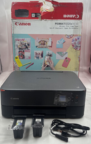 CANON PIXMA TS5320A CA BLACK WIRELESS PRINTER COPIER SCANNER