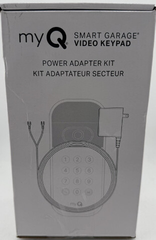 MYQ MYQ-KH1VXXW SMART GARAGE DOOR VIDEO KEYPAD WIRED POWER ADAPTER KIT