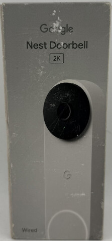 GOOGLE G6PPP GA09967-US NEST 2K WHITE WIRED SMART VIDEO DOORBELL