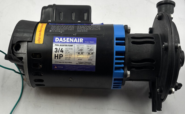 DASENAIR PBS075 POOL BOOSTER PUMP 3/4 HP 115/230V 60HZ 6.6/13.2AMP