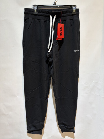 HUGO BOSS MEN'S DAVE PANTS JOGGERS CW 50538722 SIZE MEDIUM BLACK