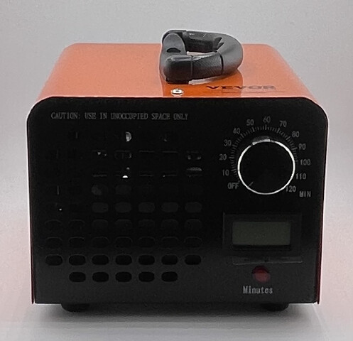 LOT OF 2 VEVOR SS-Y01 OZONE GENERATOR ODOR REMOVER