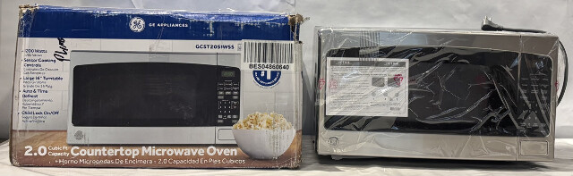 GE APPLIANCES GCST20S1WSS 2.0 CUBIC FT CAPACITY COUNTERTOP MICROWAVE OVEN