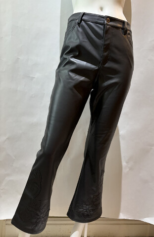 JOHNNY WAS WOMEN'S CYNDI CROPPED BABY BOOT VEGAN COLOR BLACK L60525 SZ 26