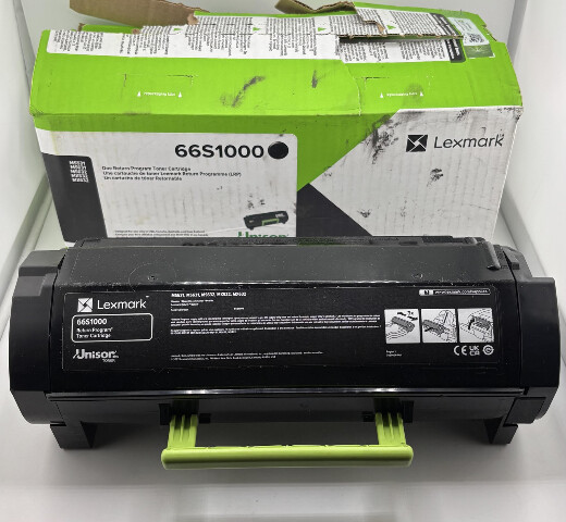 LEXMARK GENUINE 66S1000 ONE TONER CARTRIDGE UNISON TONER