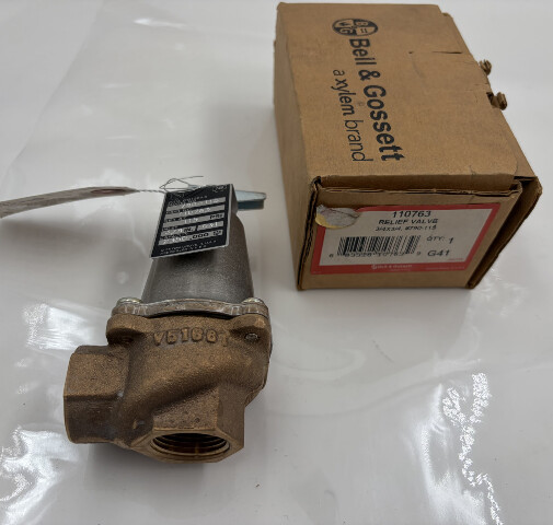 BELL & GOSSETT 110763 3/4 X 3/4 #790-115 ASME SAFETY RELIEF VALVE G41