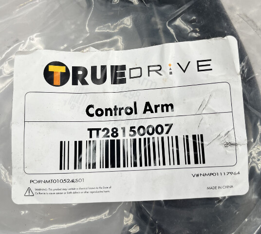 TRUEDRIVE TT28150007 CONTROL ARM FOR 2016-2023 TOYOTA TACOMA 