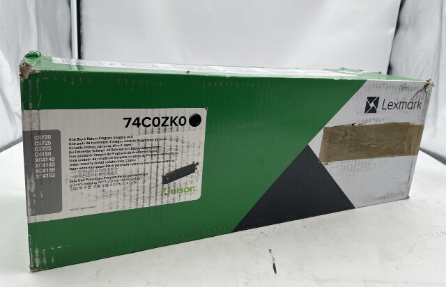 LEMARK 74C0ZK0 UNISON BLACK TONER IMAGING UNIT/DRUM