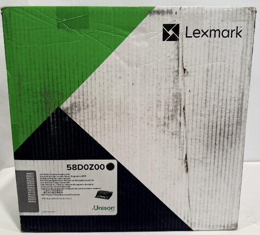 GENUINE LEXMARK 58D0Z00 BLACK ONE RETURN PROGRAM IMAGING UNIT