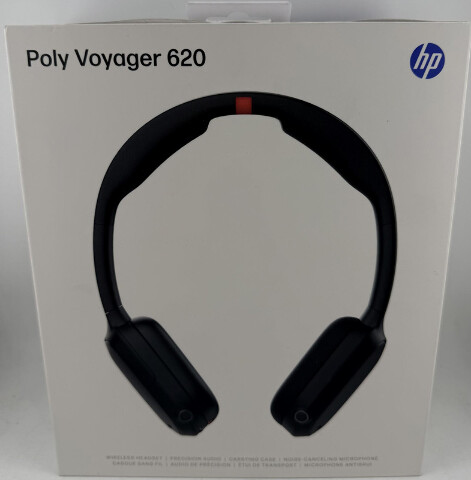 HP POLY FOCUS 620 FOLD C56XVAA#AC3 VOYAGER BLACK WIRELESS STEREO HEADSET