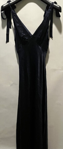REFORMATION WOMENS PERNILLE SILK NAVY DRESS SIZE SMALL 1312835NVY00S