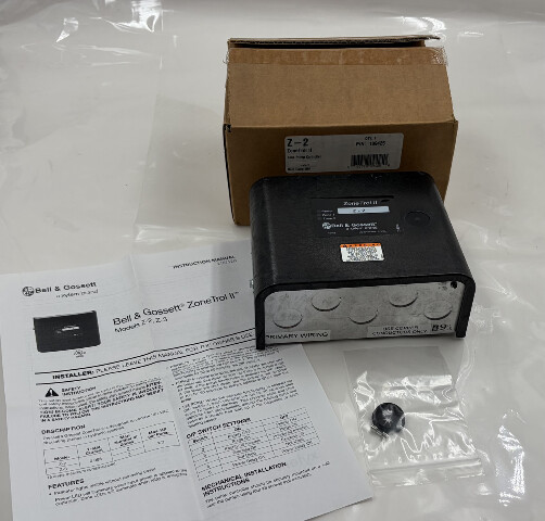 BELL & GOSSETT 109425 TWO ZONE SWITCHING RELAY ZONE TROL II Z-2
