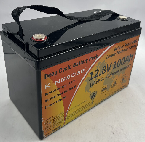 KINGBOSS KTQG-12100 DEEP CYCLE BATTERY PACK 12.8V 100AH LIFEPO4 LITHIUM BATTERY