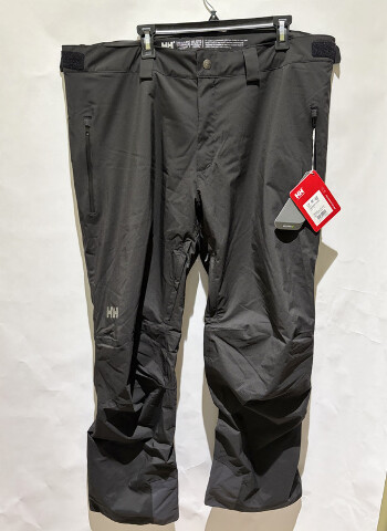 HELLY HANSEN 65704-990 MEN'S LEGENDARY INSULATED SNOWPANTS REGULAR FIT SZ 2XL BLACK