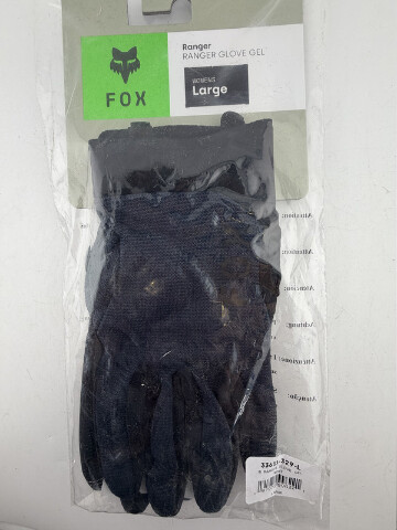 FOX RACING WOMENS RANGER GLOVE GEL SZ LARGE COLOR MDNT NAVY 33611-329-L