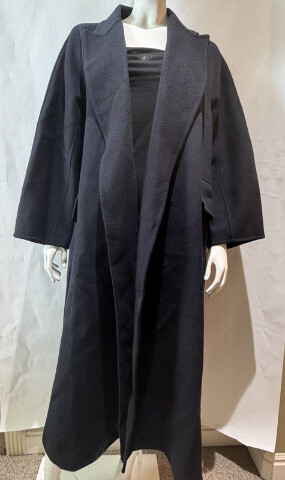 MAX MARA WOMEN'S OVERSIZED CASHMERE COAT MXM CESTO ULTRAMARINE SZ 8 NWT SAMPLE