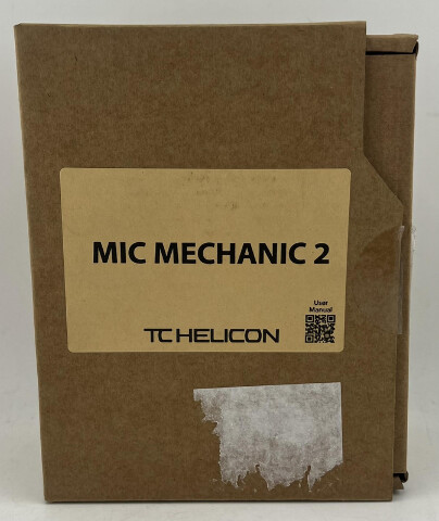 TC HELICON MIC MECHANIC 2 VOCAL EFFECTS STOMPBOX