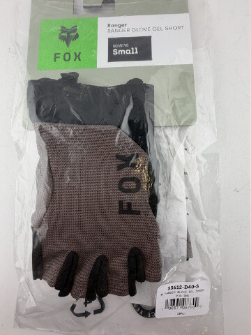 FOX RACING WOMEN'S RANGER GLOVE GEL SHORT SZ SMALL PURE DUSK 33612-D40-S