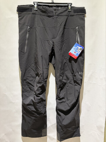 HELLY HANSEN 65761-990 MEN'S ALPHA LIFALOFT SNOWPANT FITTED SIZE 2XL BLACK BNWT