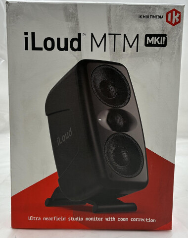 IK MUTLIMEDIA ILOUD MTM MKII 2-WAY ACTIVE BI-AMPED STUDIO MONITOR