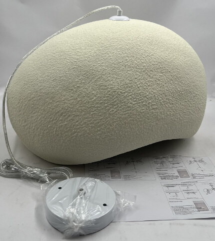 ET2 MOERAKI 19" WIDE OYSTER POLYURETHANE PENDANT LED LIGHT