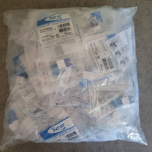 LOT OF 95 - ICC IC1078F5WH MODULE JACKS CAT 5E HD WHITE
