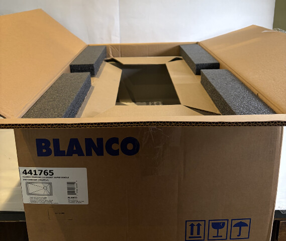 BLANCO DIAMOND SILGRANIT 441765 SUPER SINGLE UNDERMOUNT TRUFFLE 33.5"
