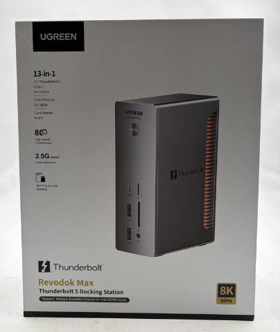 UGREEN REVODOK MAX THUNDERBOLT 5 DOCKING STATION U715 13 IN 1 45790 