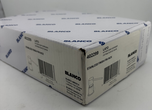 BLANCO LATO 402299 STAINLESS STEEL KITCHEN SOAP DISPENSER