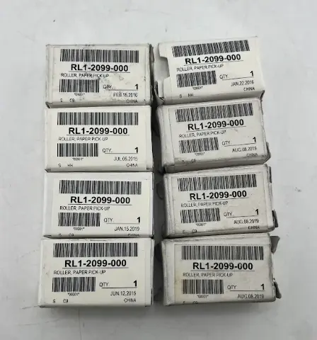 LOT OF 8 HP REPLACEMENT PAPER PICK-UP ROLLER RL1-2099-000 FOR HP LASERJET
