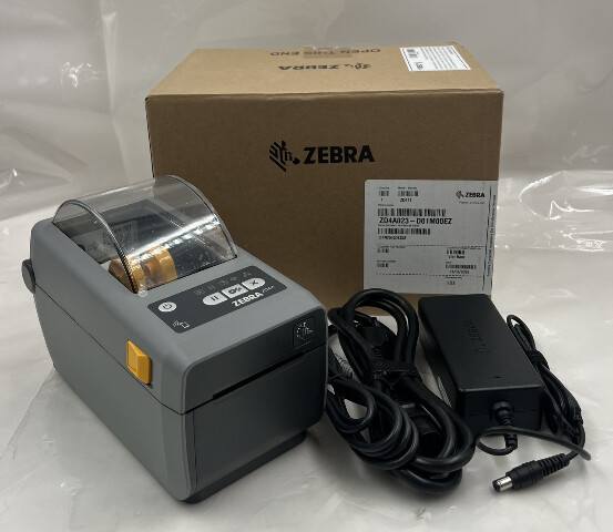 ZEBRA ZD411 ZD4A023-D01M00EZ 2-INCH DESKTOP DIRECT THERMAL BARCODE LABEL PRINTER