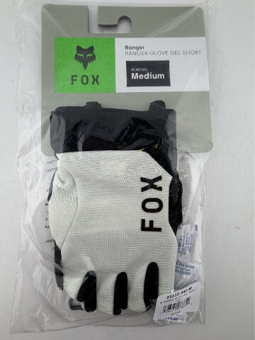 FOX RACING WOMENS RANGER GLOVE GEL SHORT SZ MEDIUM FROST 33612-441-M