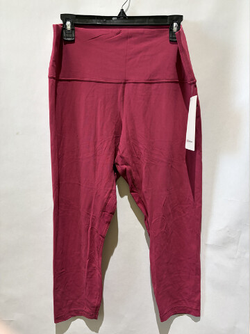 LULULEMON WOMEN'S ALIGN HR CROP 23" SIZE 14 LW6BGJS MAGENTA SMOKE